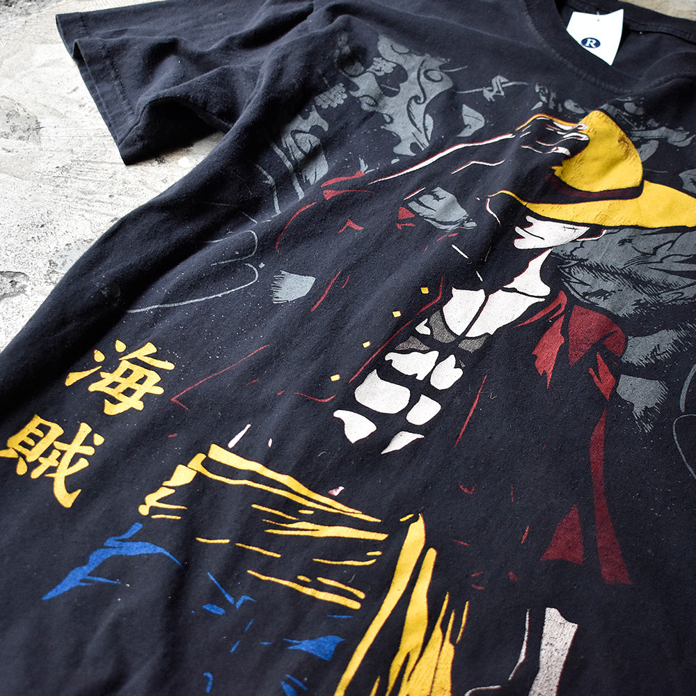 Y2K “ONE PIECE“ ルフィ “海賊“ Tシャツ 240430H