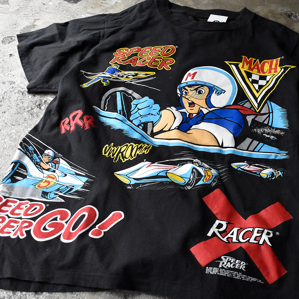 90’s Speed Racer “マッハGoGoGo” マルチプリント！Tシャツ USA製 241120H