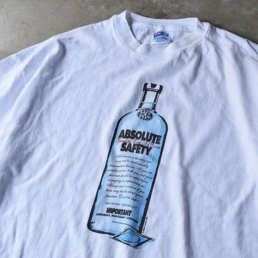 90’s SAFE-T-GEAR “ABSOLUTE SAFETY” AIDS Tシャツ  USA製 250916