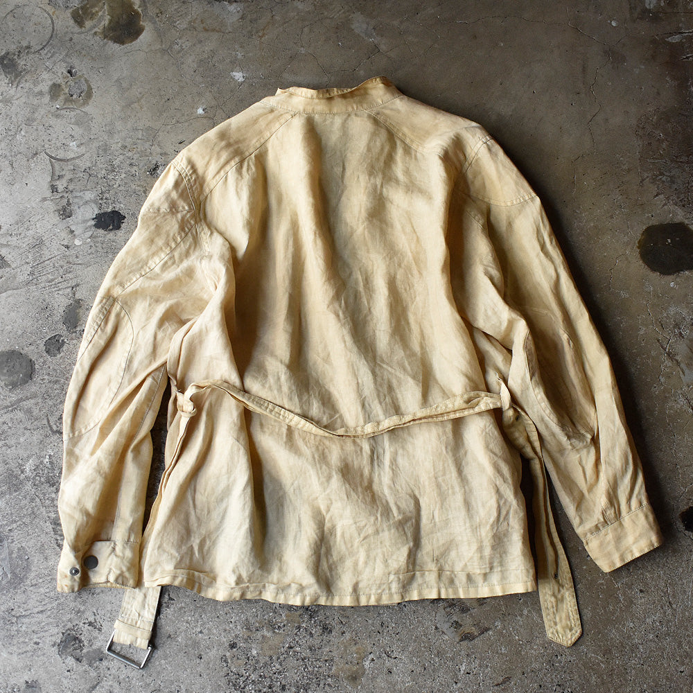 Y2K Belstaff リネン素材！ トライアルマスター モーターサイクル ジャケット 250721H