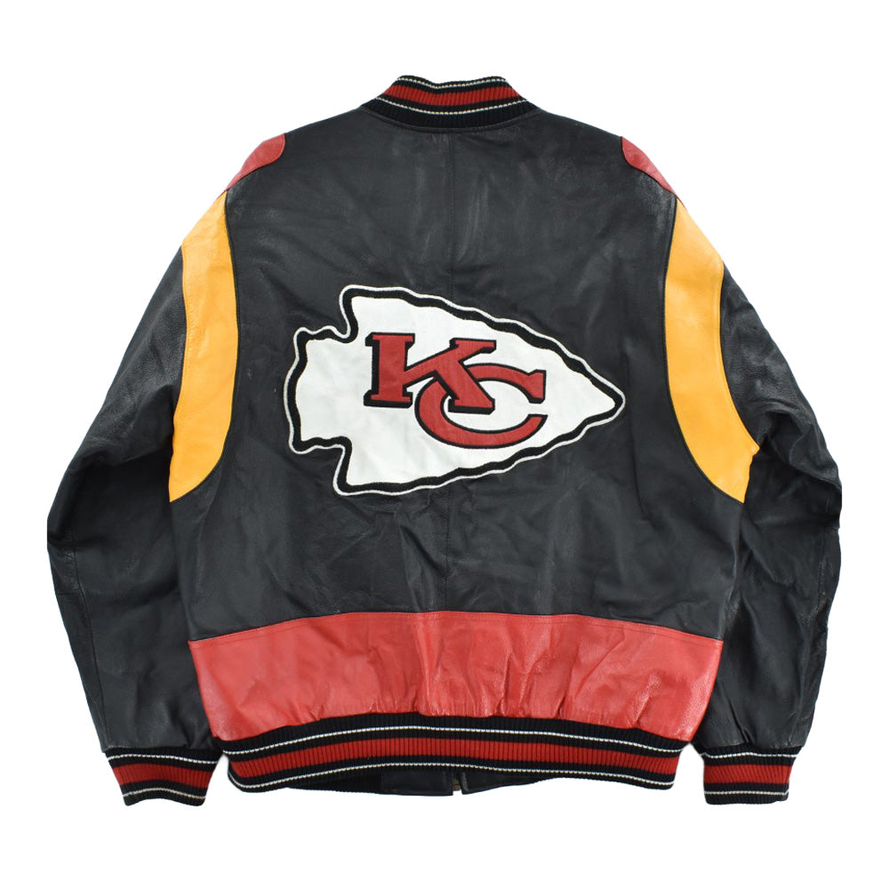 90’s 58 SPORTS NFL "Kansas City Chiefs" レザージャケット 261023H