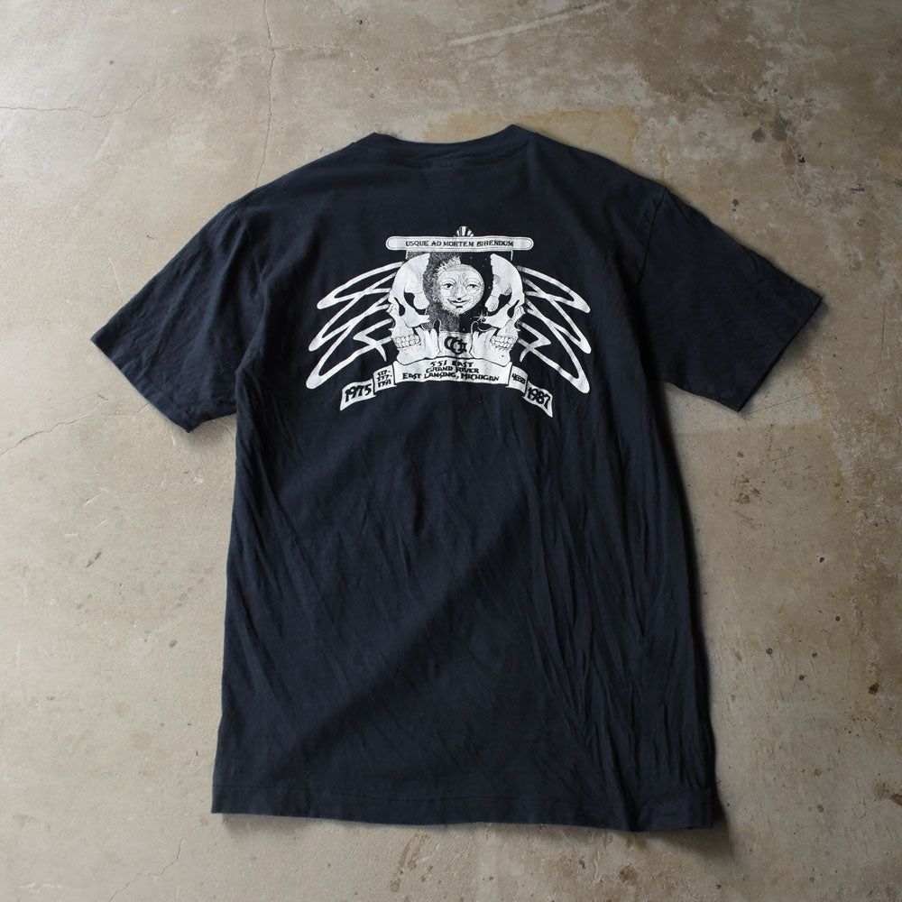 80’s “BUY OR DIE / EAST LANSING” バイク Tシャツ 250923H