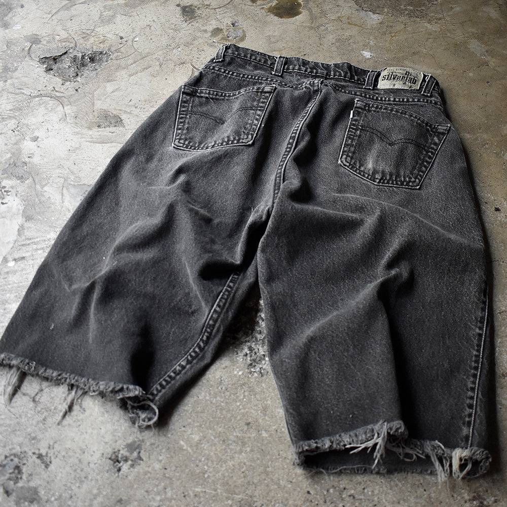 90's Levi's “Silver Tab” カットオフ バギー デニムパンツ USA製 240621H
