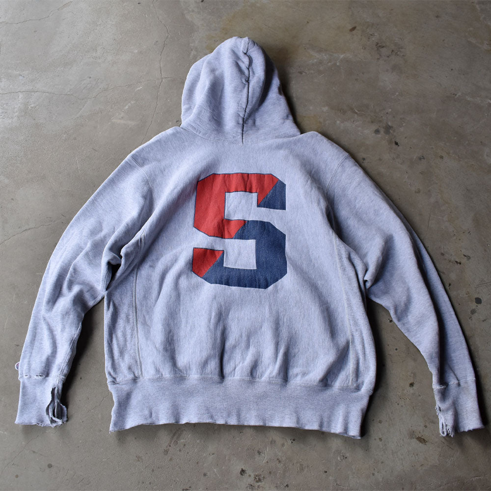 90’s The cotton exchange “SHIPPENS BURG UNIVERSITY” リバースタイプ パーカー USA製 231110