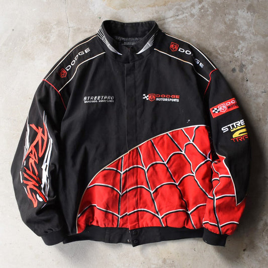 90’s DODGE “Spiderman” レーシングジャケット 251111H