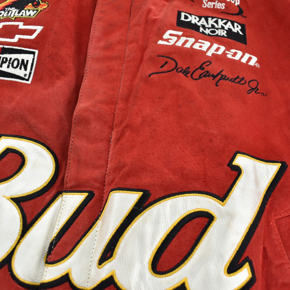 Y2K CHASE by JH Design "Budweiser #8" スウェード レーシングジャケット 260922H