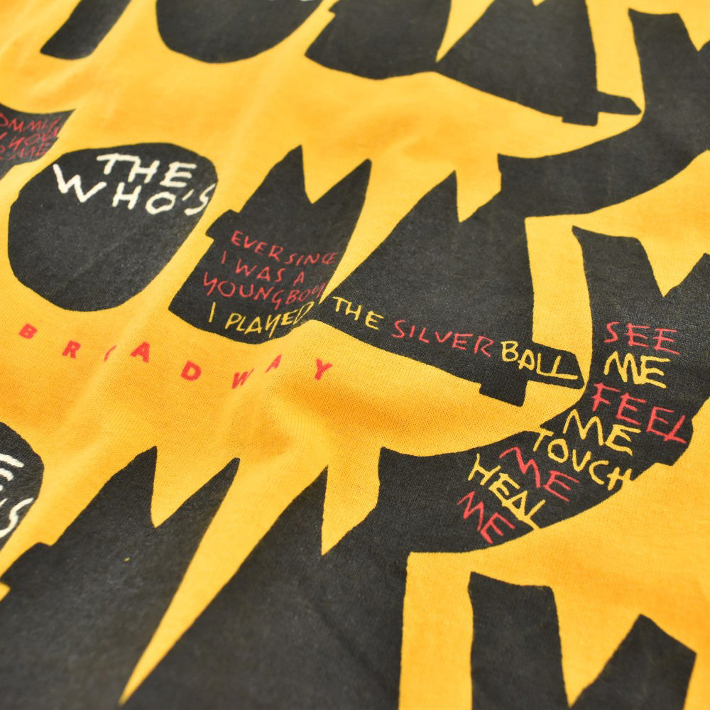90’s “THE WHO’S TOMMY” Broadway ロックTシャツ 260522H
