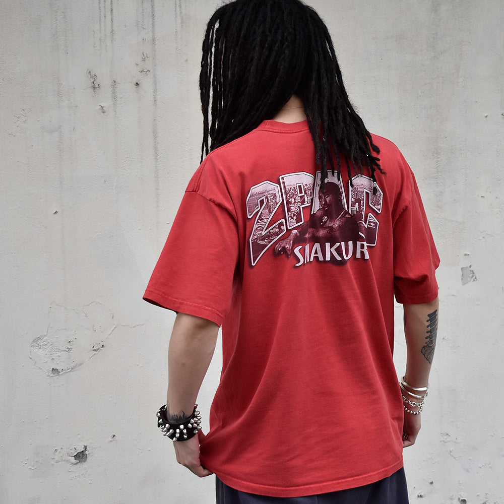Y2K 2Pac “Still I Rise“ RapTシャツ 240617H