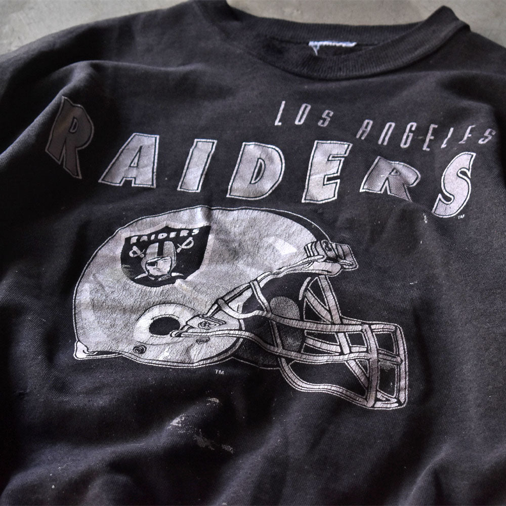 90’s 雰囲気抜群！ “NFL Raiders” スウェット USA製 240214H