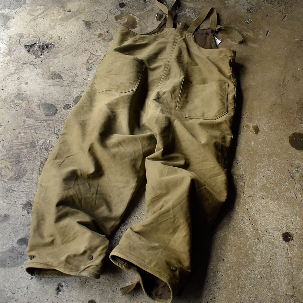 40's U.S. NAVY ステンシル入り N-1 デッキパンツ 250113H
