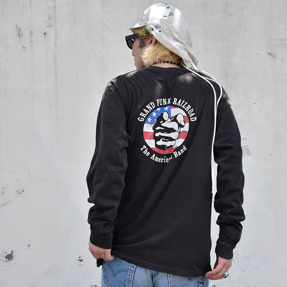 90's Grand Funk Railroad “American Band” ロングスリーブTシャツ 240722H
