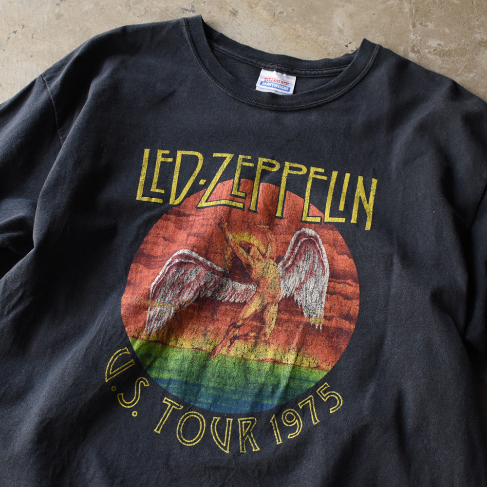 Y2K Led Zeppelin “U.S. Tour 1975” ロック Tシャツ 250712