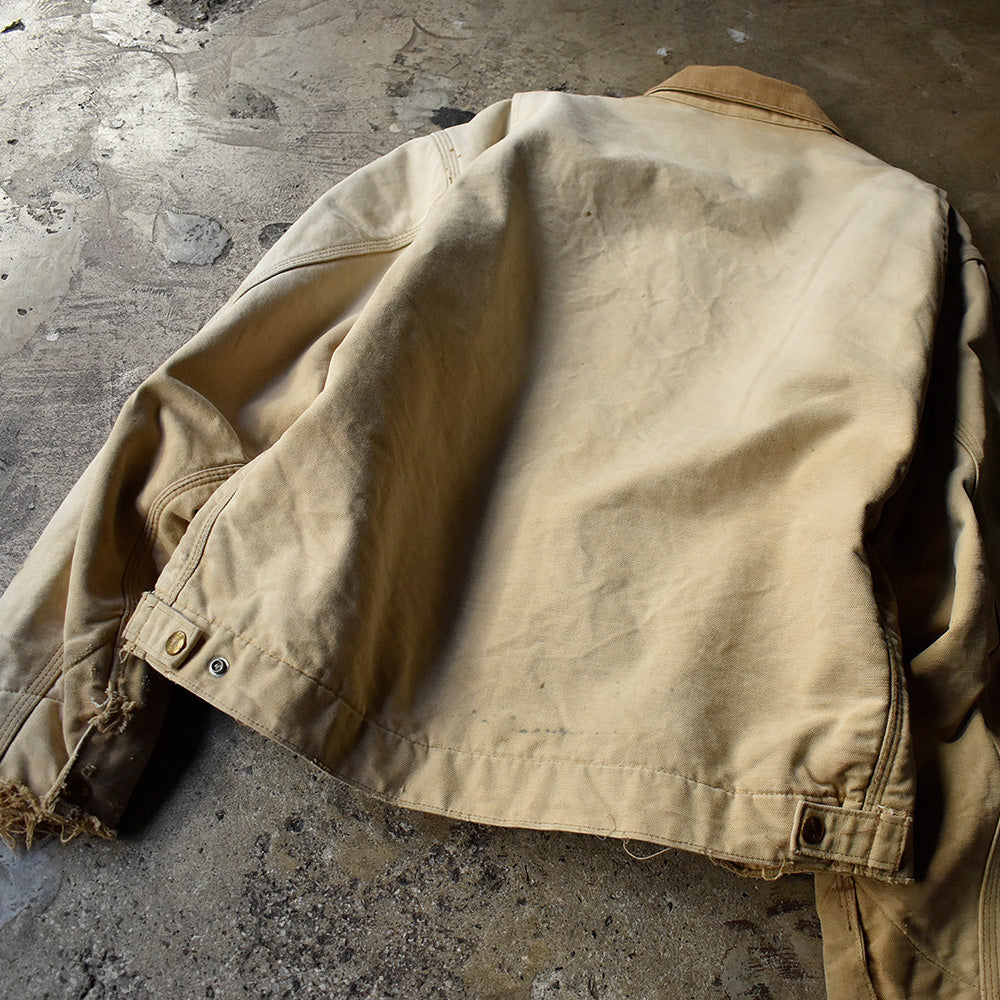 90's ダメージ！ Carhartt デトロイトジャケット ブランケットライナー 241226H
