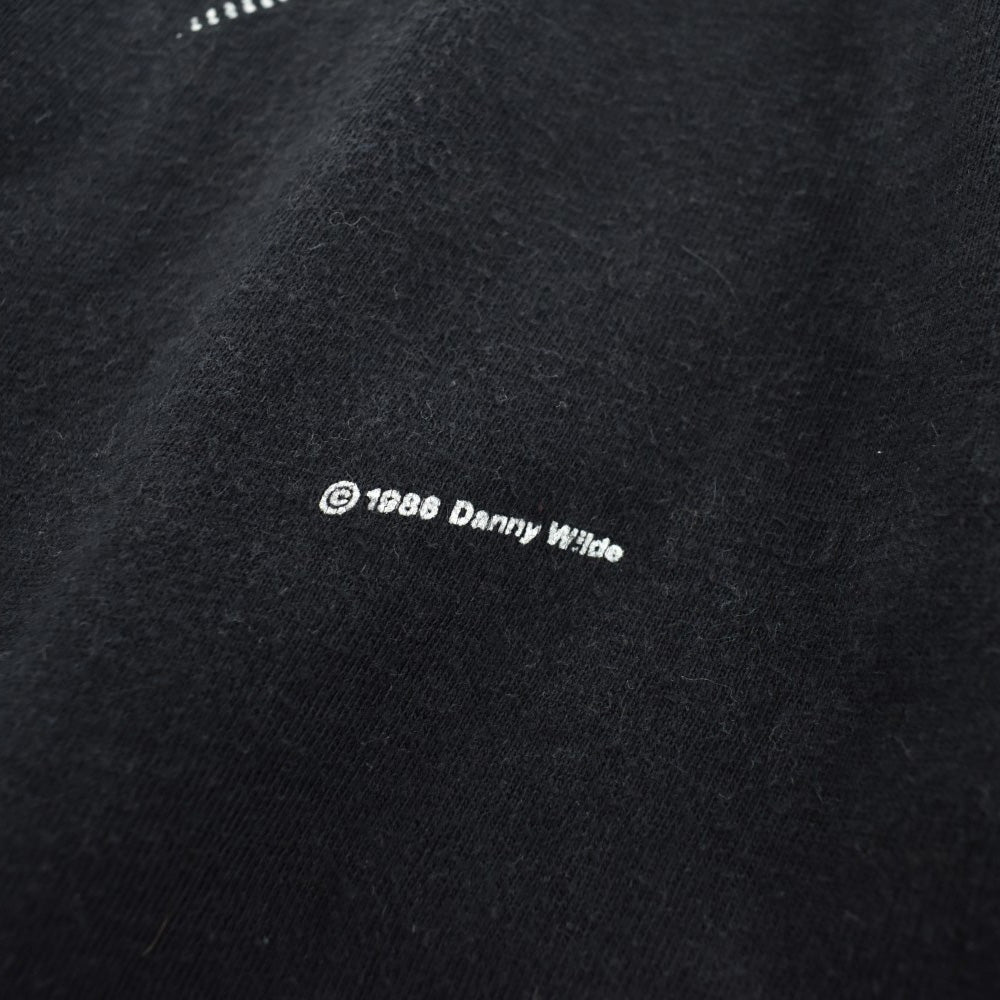 80's DANNY WILDE "ON THE ROAD 1986-1987" ロックTシャツ 260324H