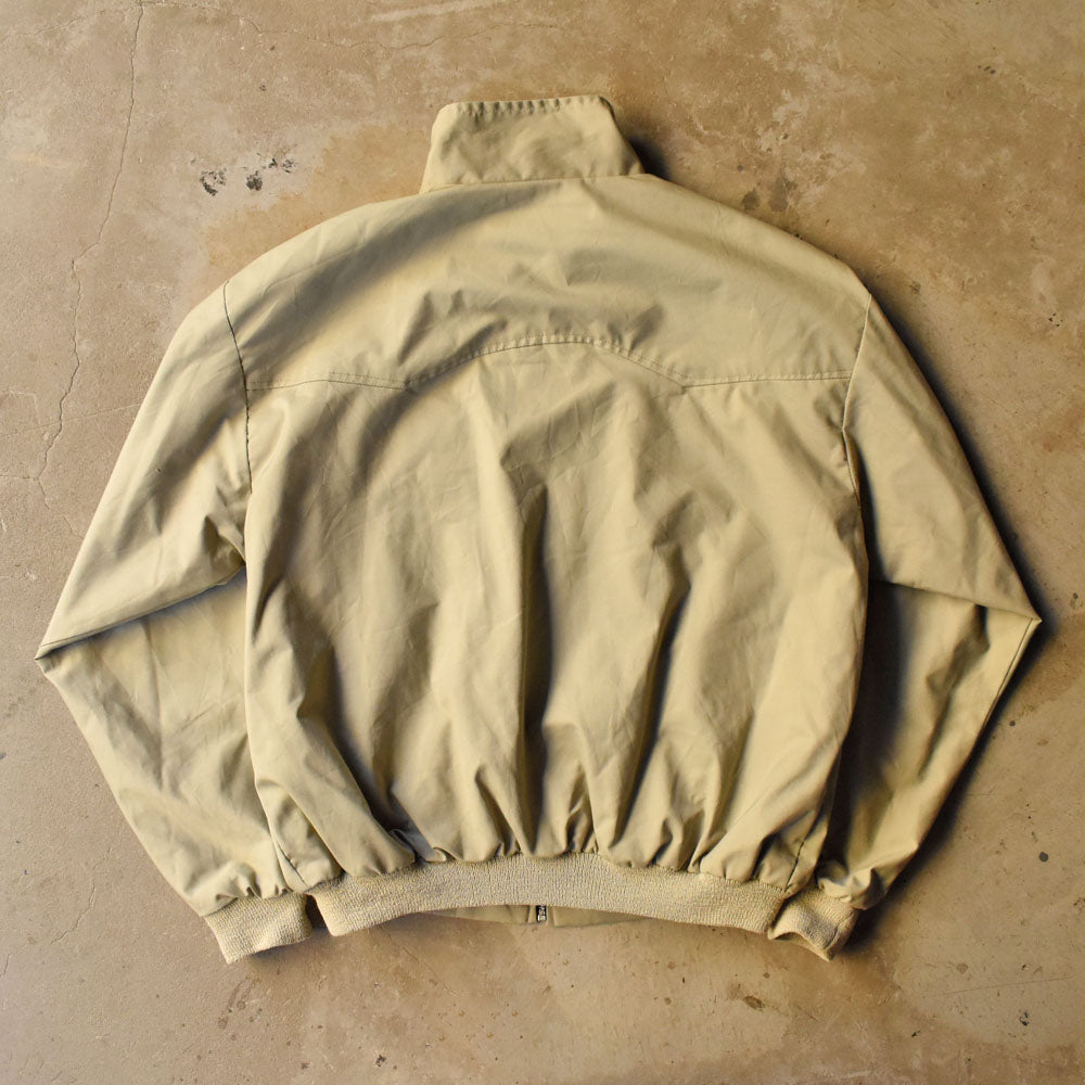 90’s Made in UK Harrington Jacket ベージュ×タータンチェックライナー 250930H