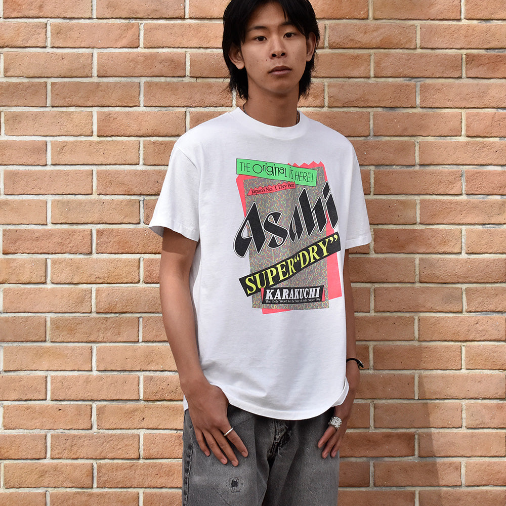 90's Asahi SUPER“DRY” アサヒスーパードライ Tシャツ USA製 240226H