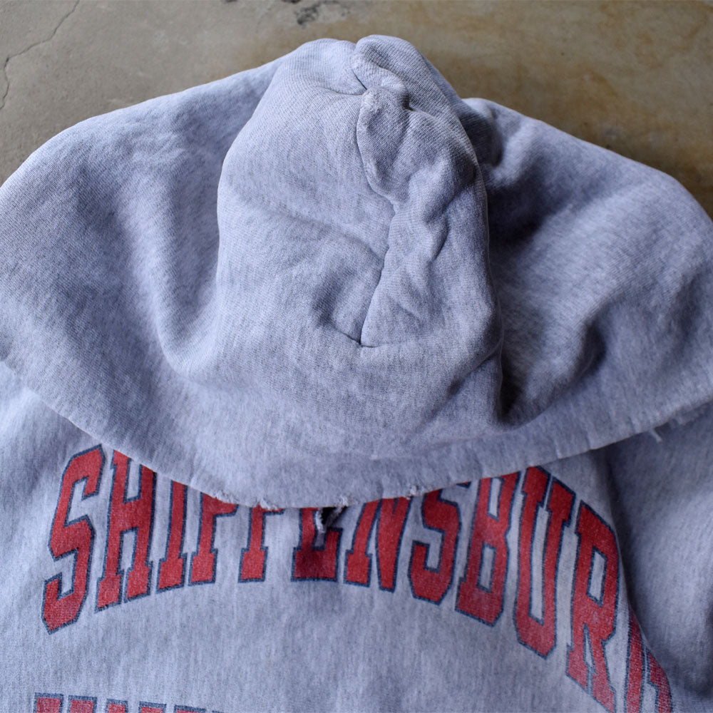 90’s The cotton exchange “SHIPPENS BURG UNIVERSITY” リバースタイプ パーカー USA製 231110