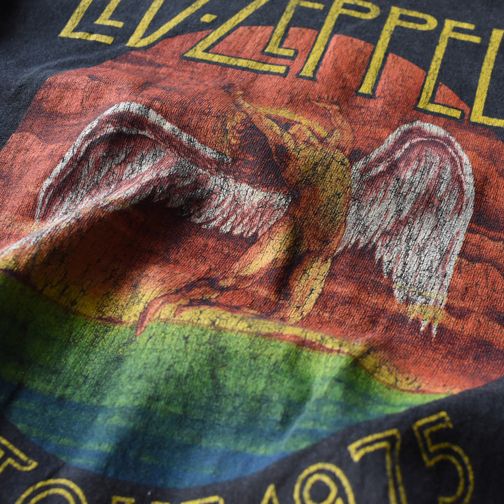 Y2K Led Zeppelin “U.S. Tour 1975” ロック Tシャツ 250712