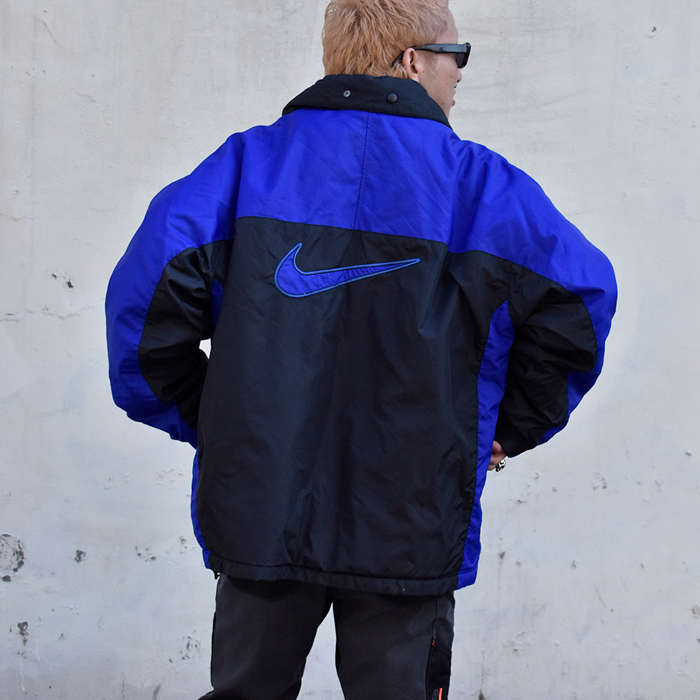 90's NIKE フード付き ナイロンジャケット 231219H