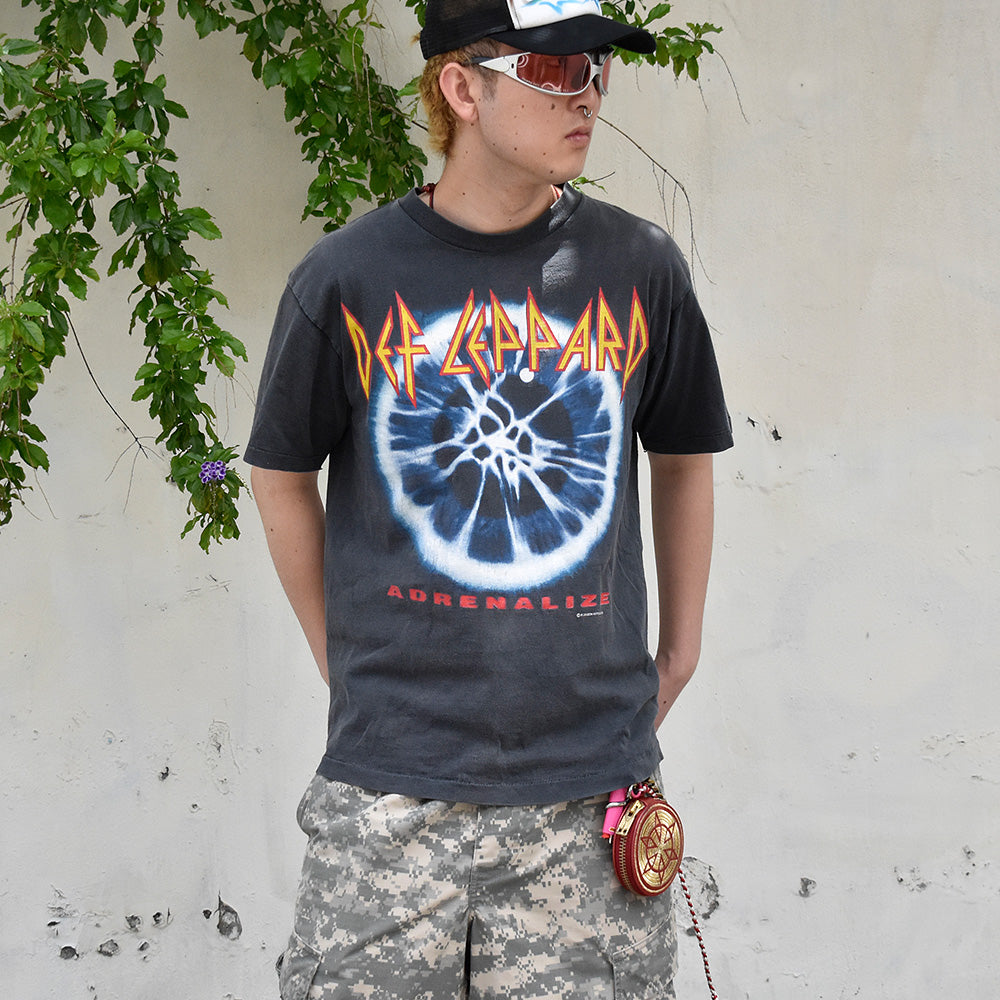 90's Def Leppard “Adrenalize“ Tour Tシャツ 250604H