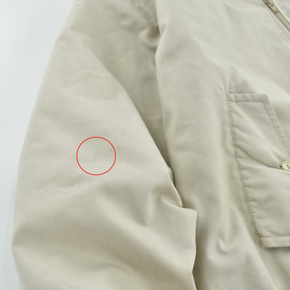 90’s UK製 Harrington Jacket スイングトップ ベージュ 261016H