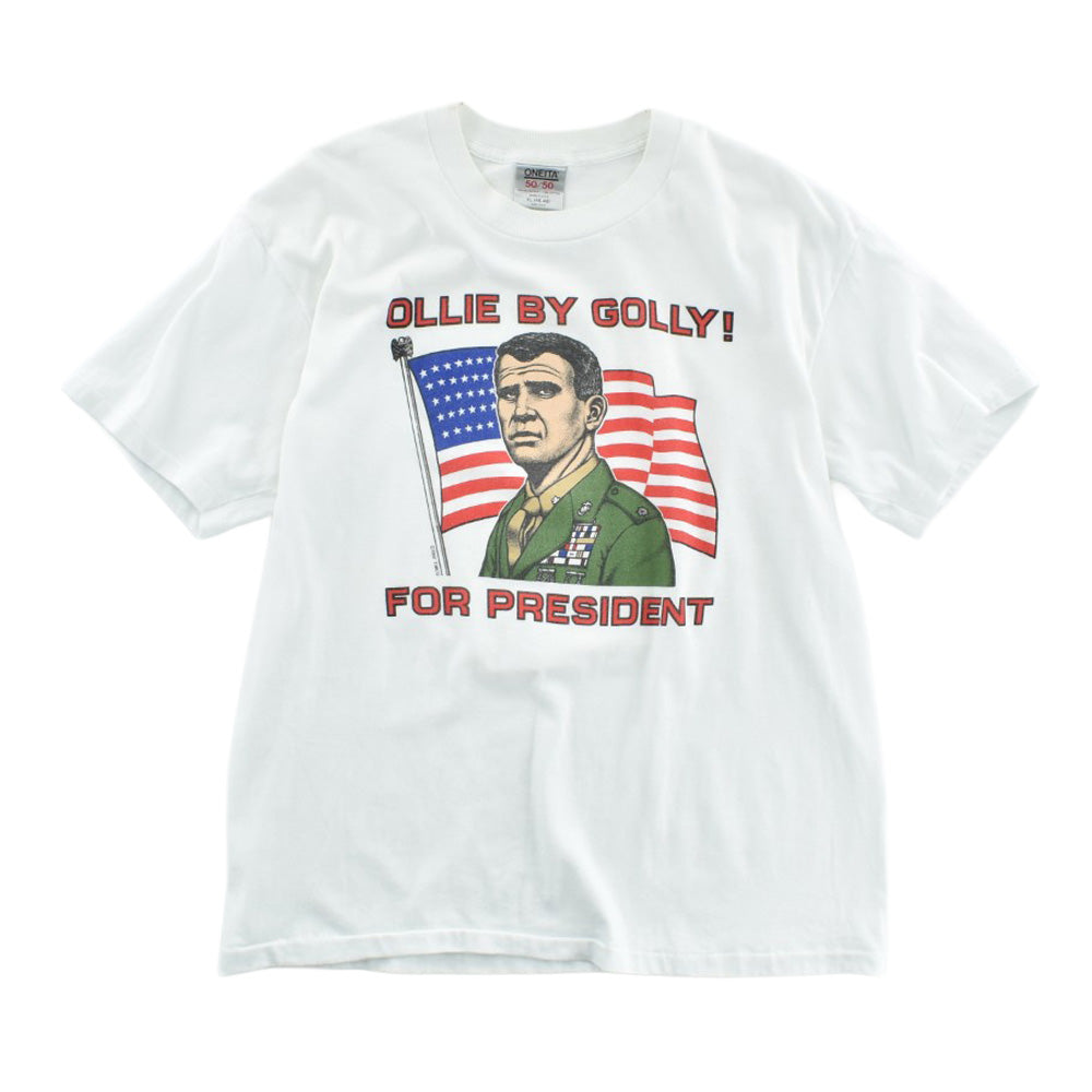 80's “OLLIE BY GOLLY!” オリバー・ノース Tシャツ 260519H