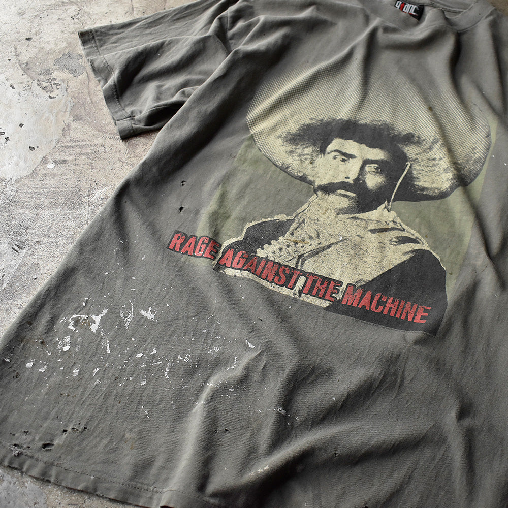 レイジ・アゲインスト・ザ・マシーン エミリアーノ・サパタ プリント Tシャツ 90年代 ヴィンテージ