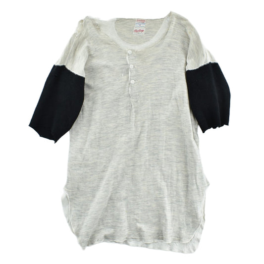 50's Duofold × Rawlings Two Layer ヘンリーネックTシャツ 260313H