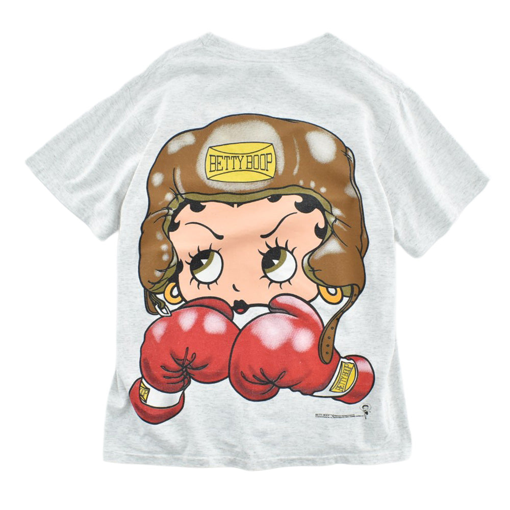 90's Betty Boop ボクシング 両面プリント キャラT USA製 260821H