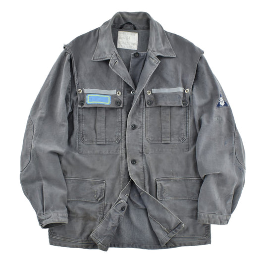 70's W. Germany THW Pilot 初期型 モールスキン ワークジャケット 260925H