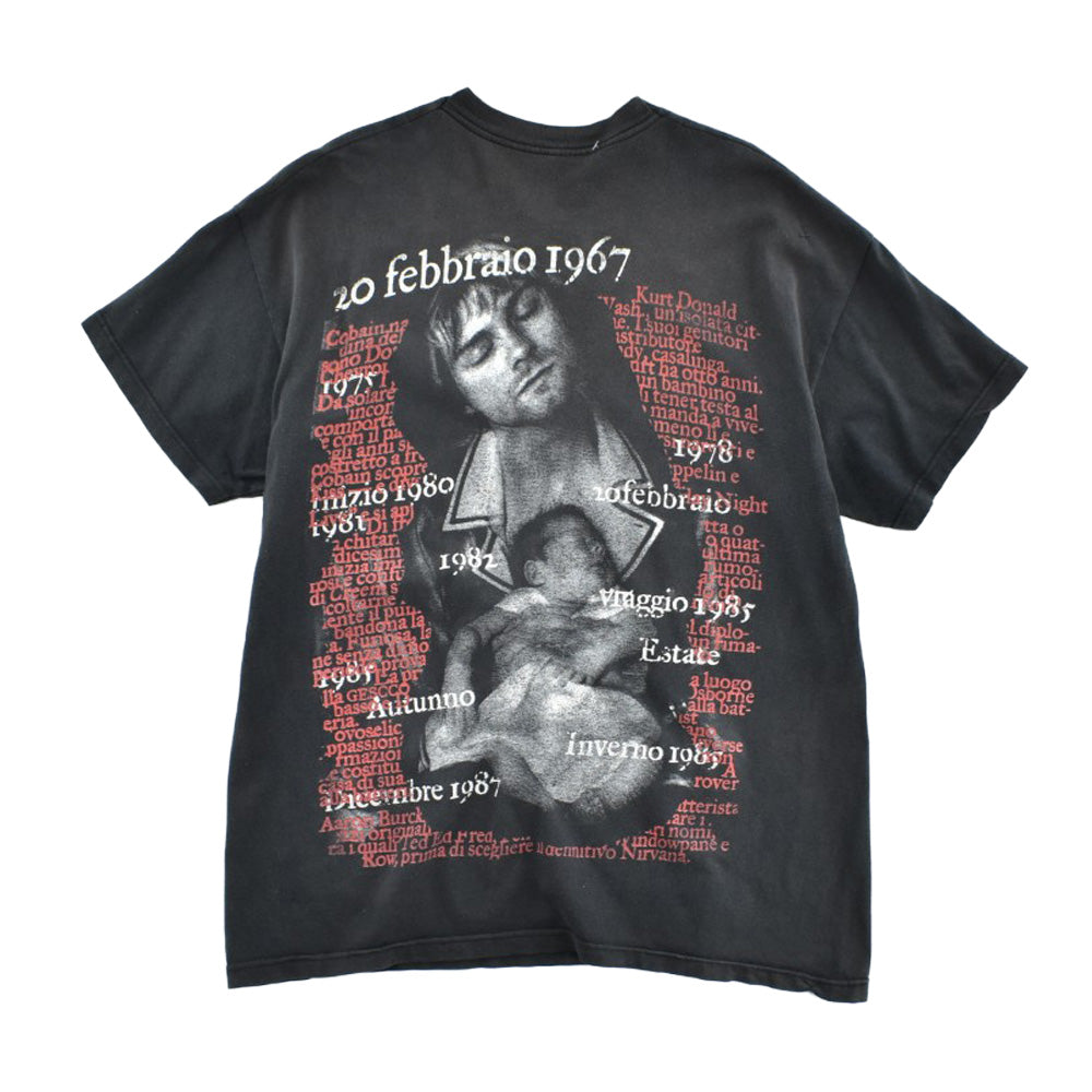  Cobain グラフィック Tシャツ Lサイズ ブラック Amazon.com: Kurt Cobain Men's Guitar Photo Colour Slim Fit T-Shirt