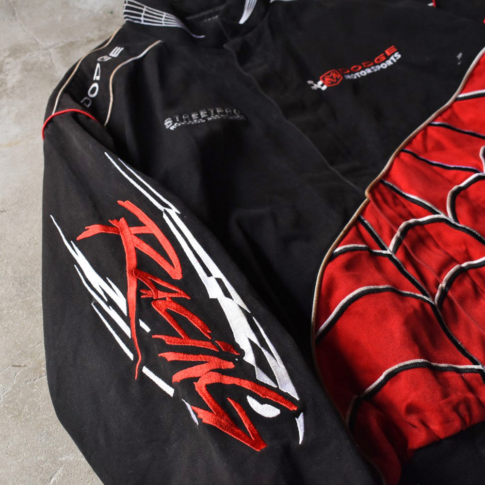 90’s DODGE “Spiderman” レーシングジャケット 251111H