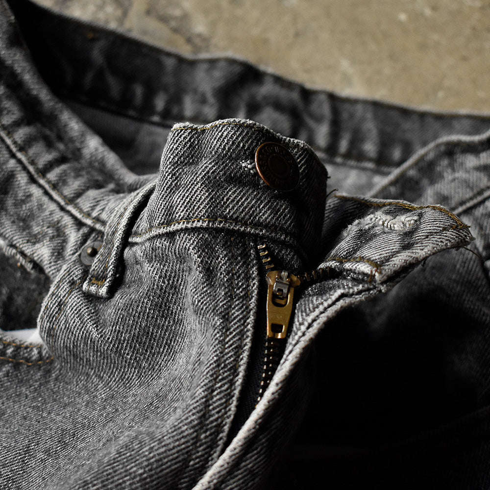 90's Levi's 550 ブラックデニムパンツ USA製 231128H
