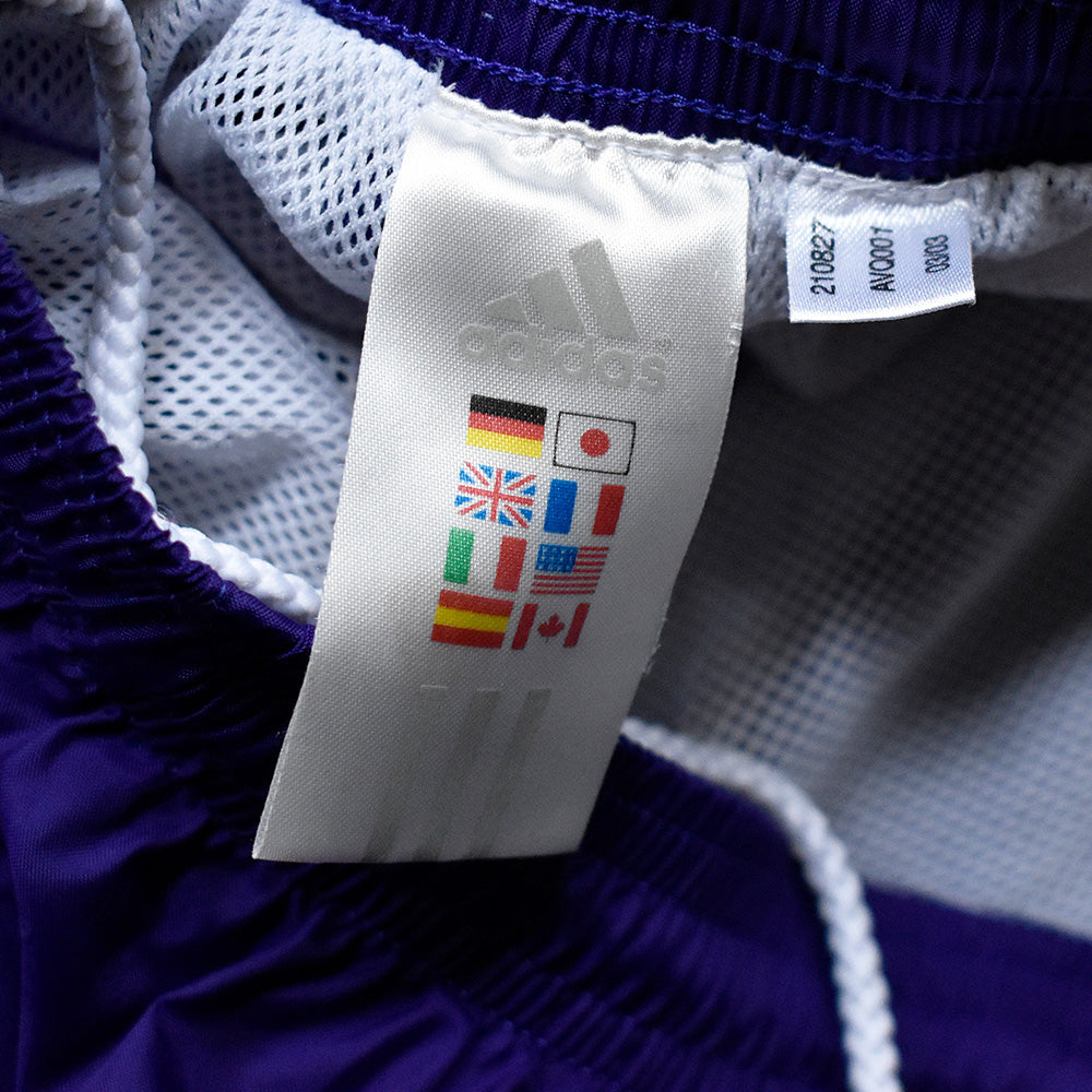 Y2K adidas パープル！ ナイロンパンツ 240406H
