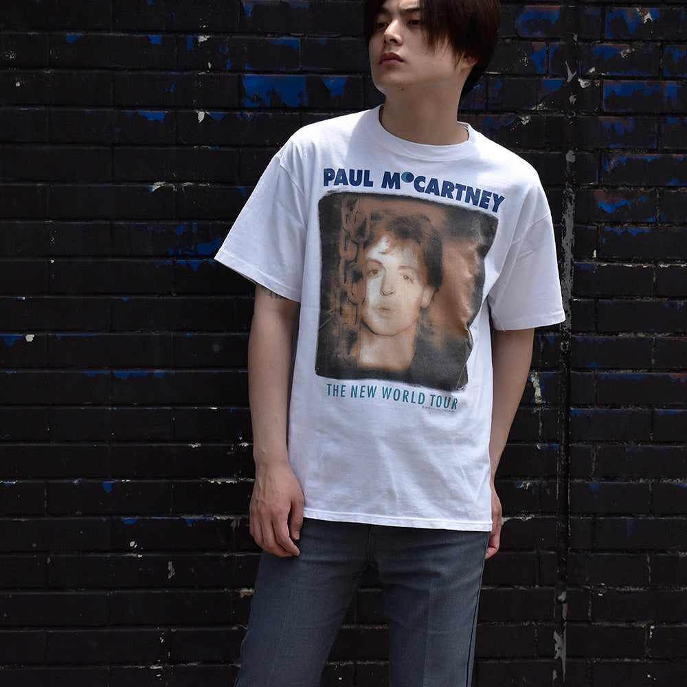 90’s Paul McCartney “The New World Tour” Tシャツ 250609H