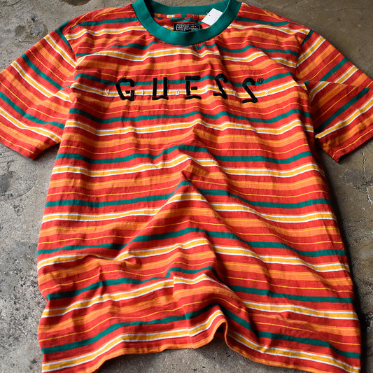 GUESS x J.BALVIN スケート マルチボーダー Tシャツ 240605H