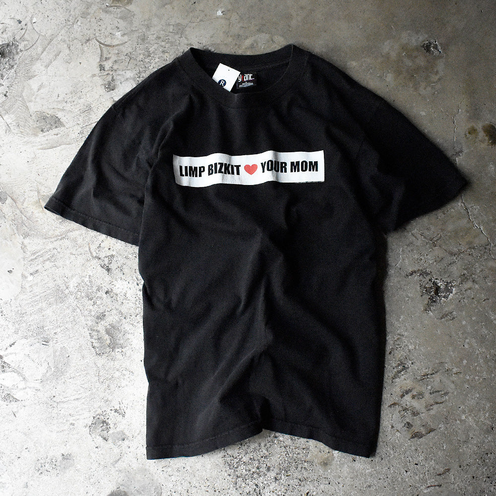 Y2K Limp Bizkit “Limp Bizkit LOVE YOUR MOM” Tシャツ 241010H