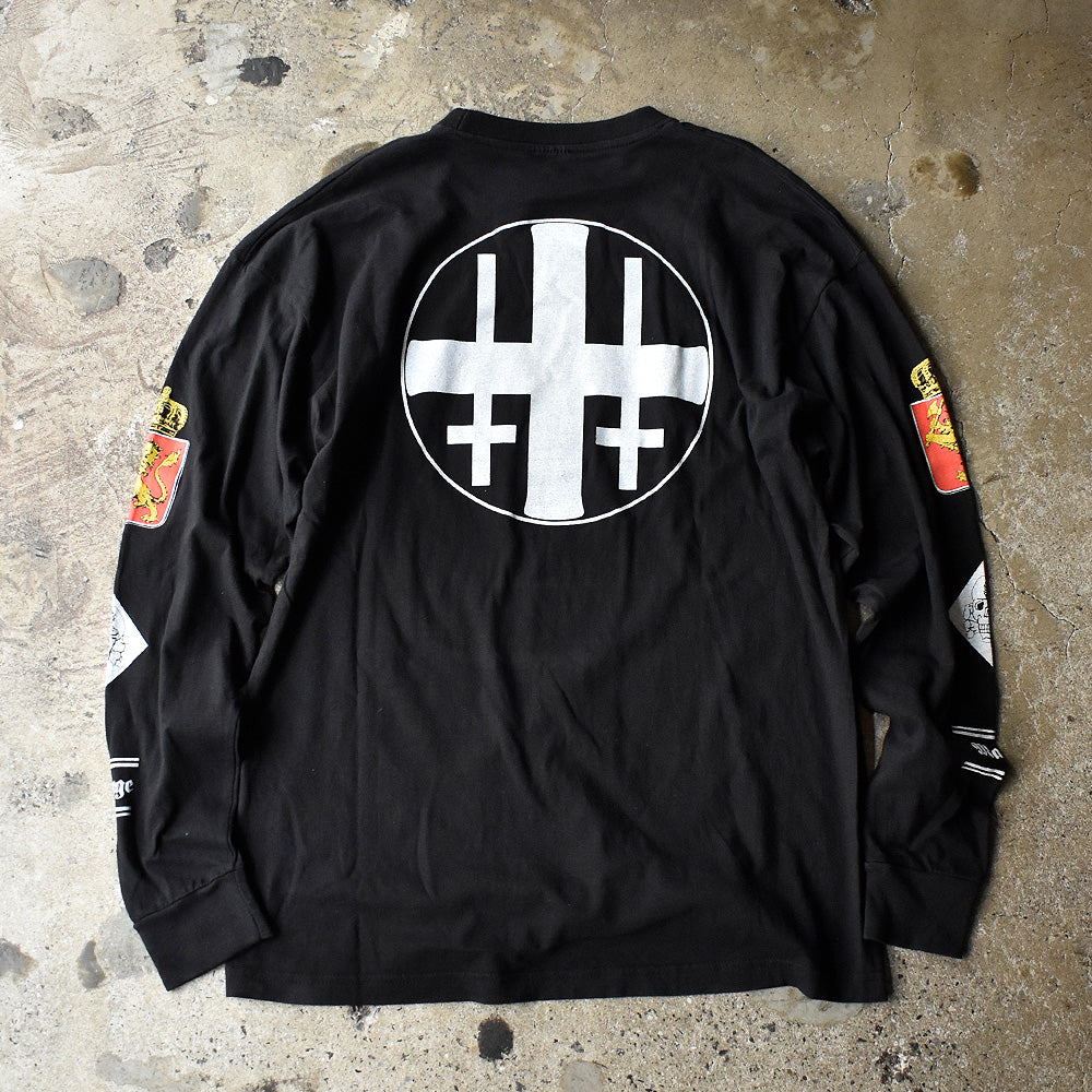 90's Mayhem “Legion Norge” ロングスリーブ ロック Tシャツ 250714HT62
