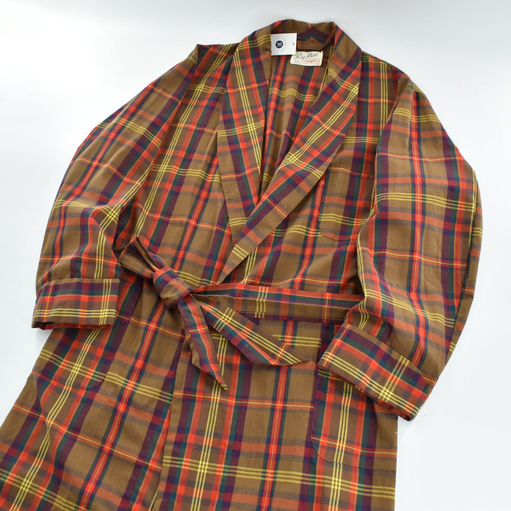 60's Roy Press by roytex チェックガウン 260227H