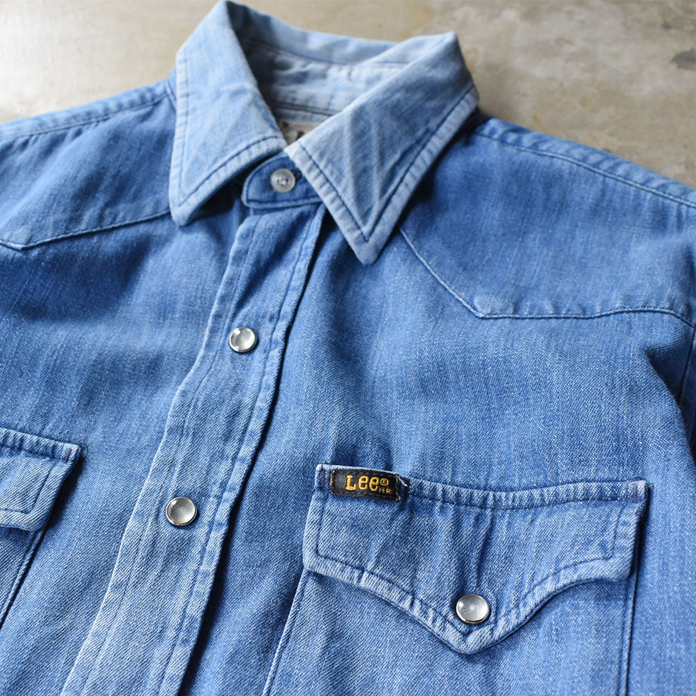 70’s Lee デニム ウェスタンシャツ 251007H