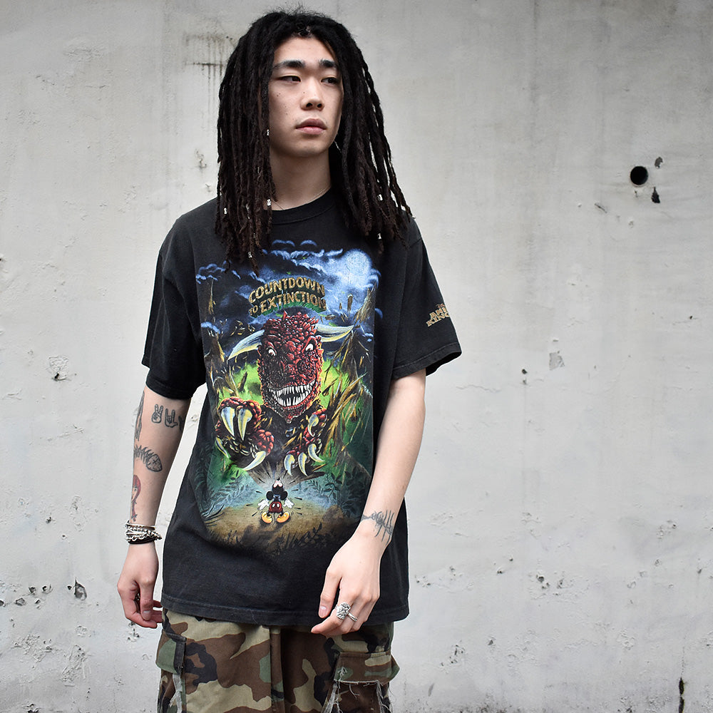 90's～ Disney “Countdown to Extinction“ Tシャツ USA製 240520H
