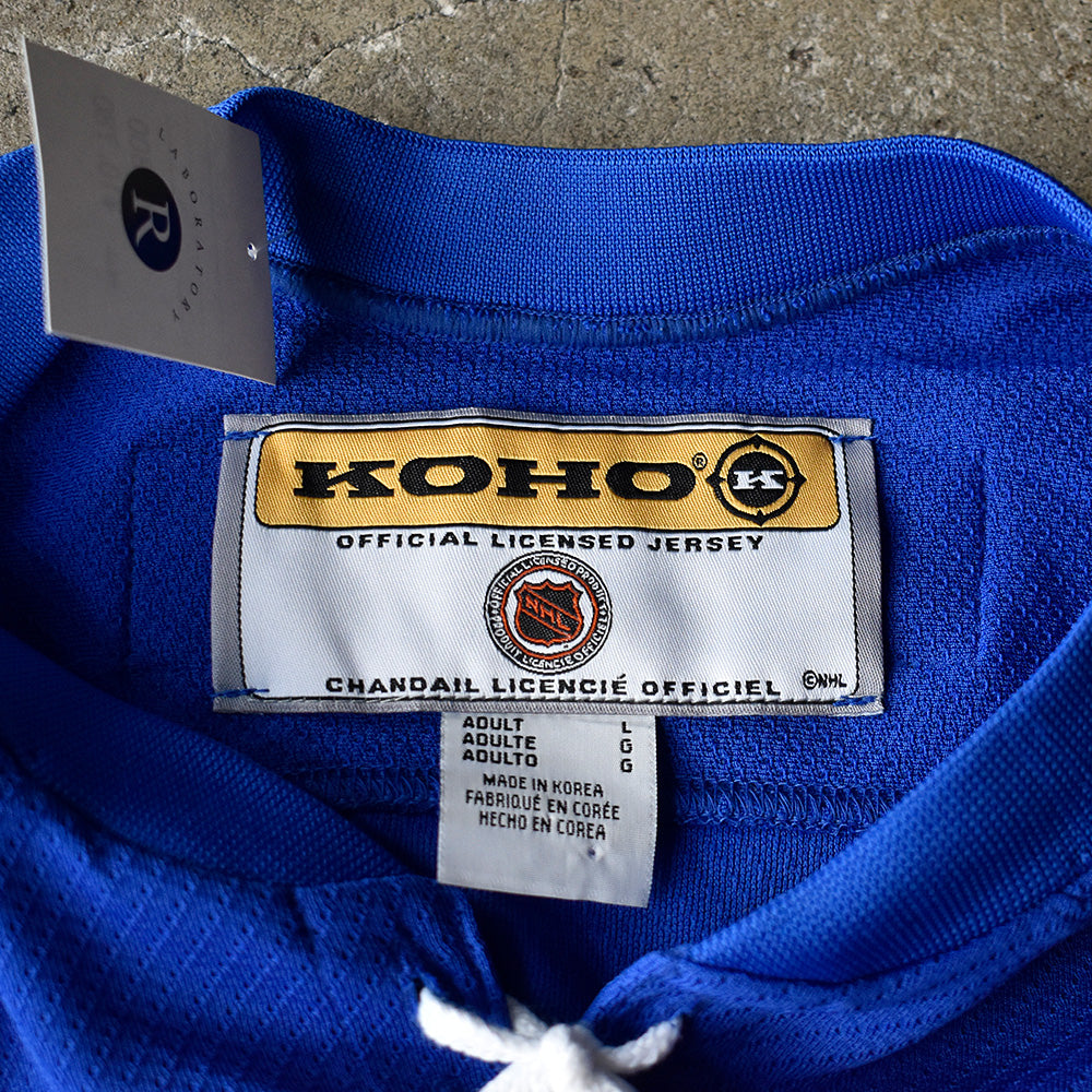 Y2K KOHO NHL “New York Rangers” ホッケーシャツ 250618H
