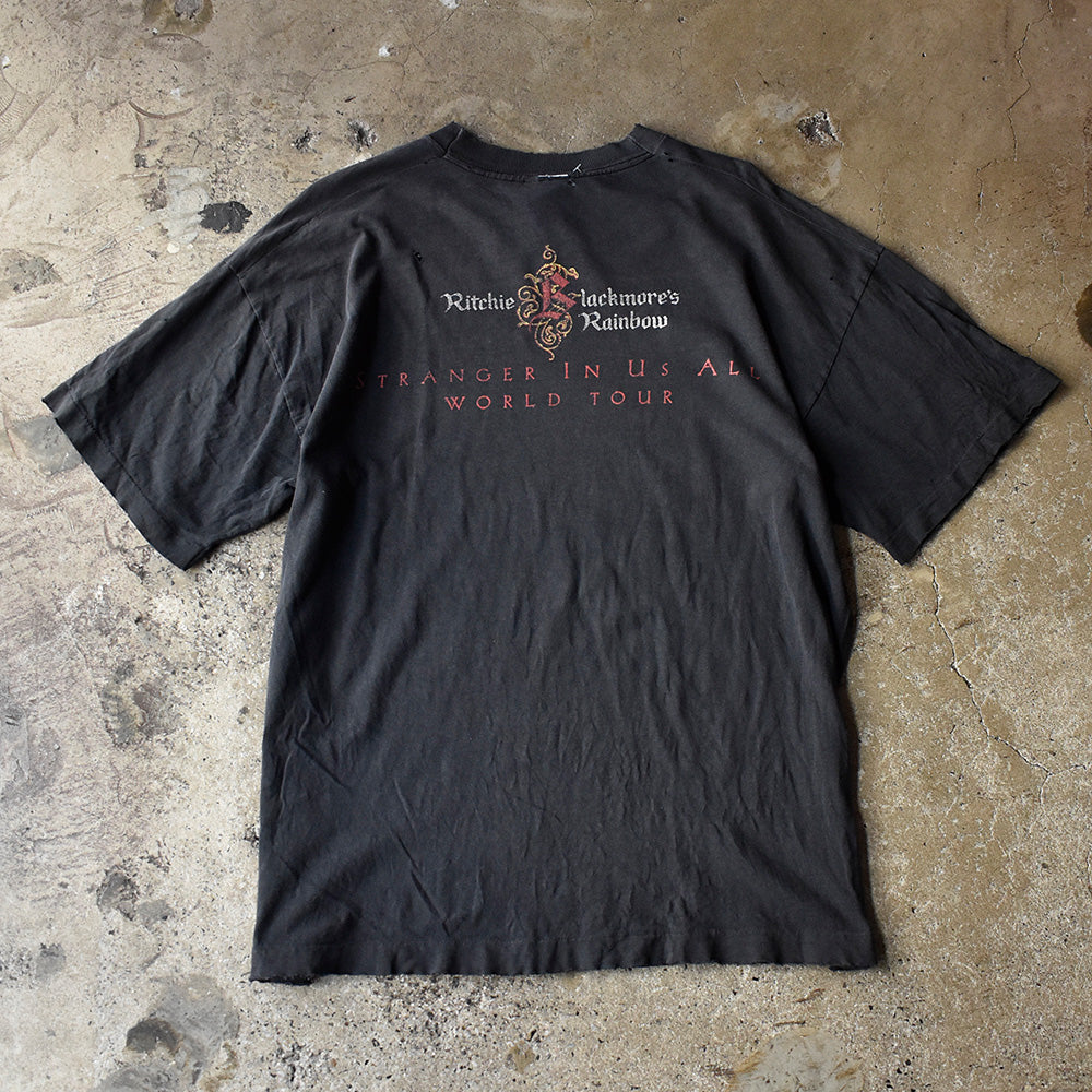90's Ritchie Blackmore’s Rainbow “Stranger In Us All” World Tour ロック Tシャツ 250825H