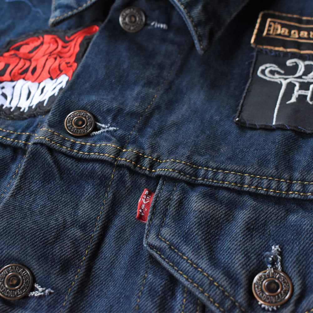 90’s Levi’s カットオフ パッチカスタム デニムベスト 251028H