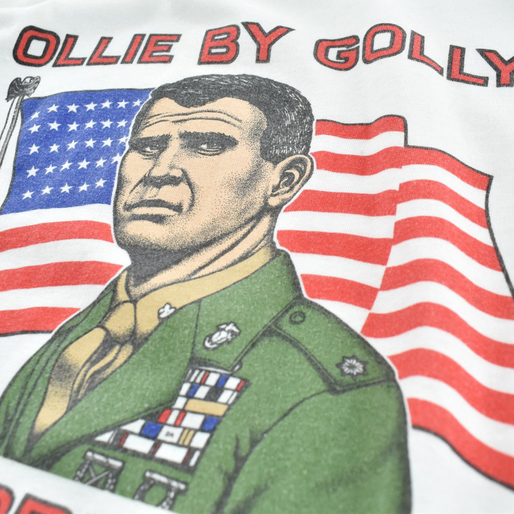 80's “OLLIE BY GOLLY!” オリバー・ノース Tシャツ 260519H