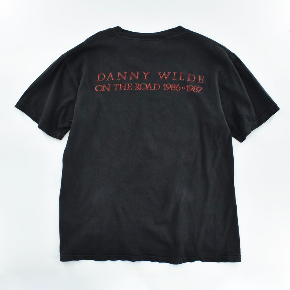 80's DANNY WILDE "ON THE ROAD 1986-1987" ロックTシャツ 260324H