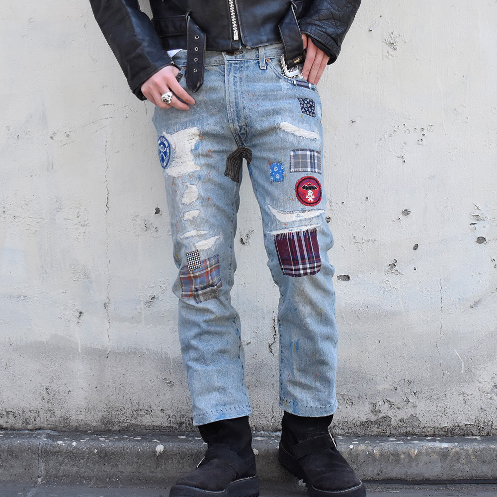 Levi's 505-0217 67's 505モデル カスタムデニムパンツ 240311H