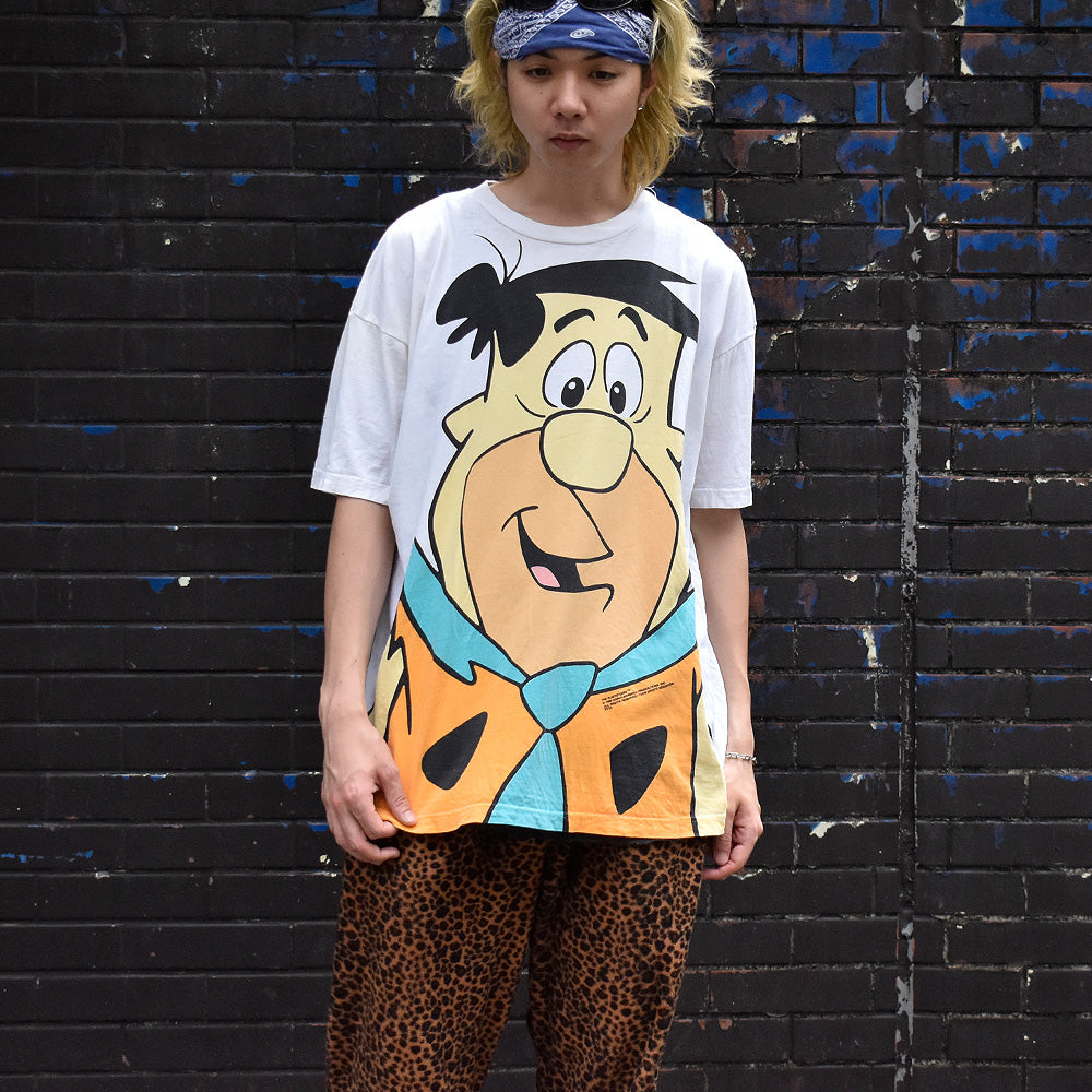 90's The Flintstones “FRED” ビッグプリント！ Tシャツ 250628H