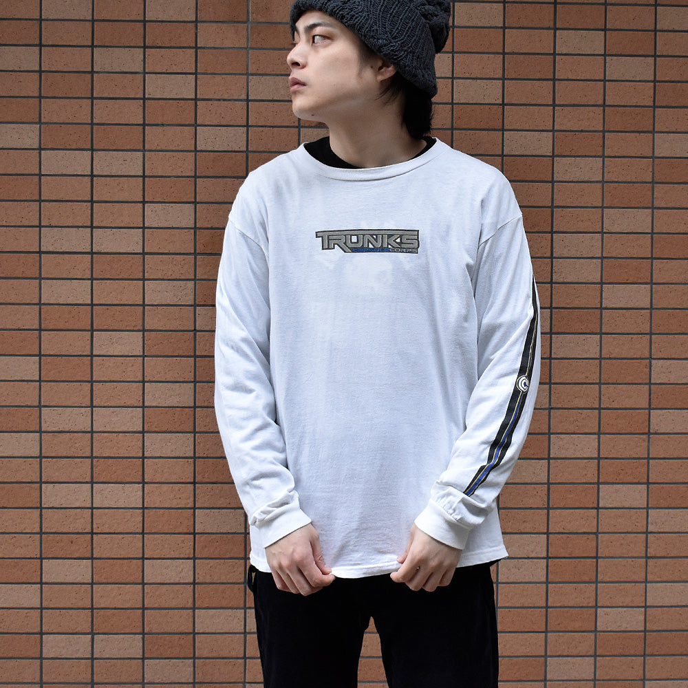Y2K DRAGON BALL Z “トランクス” ロングスリーブTシャツ 240325H