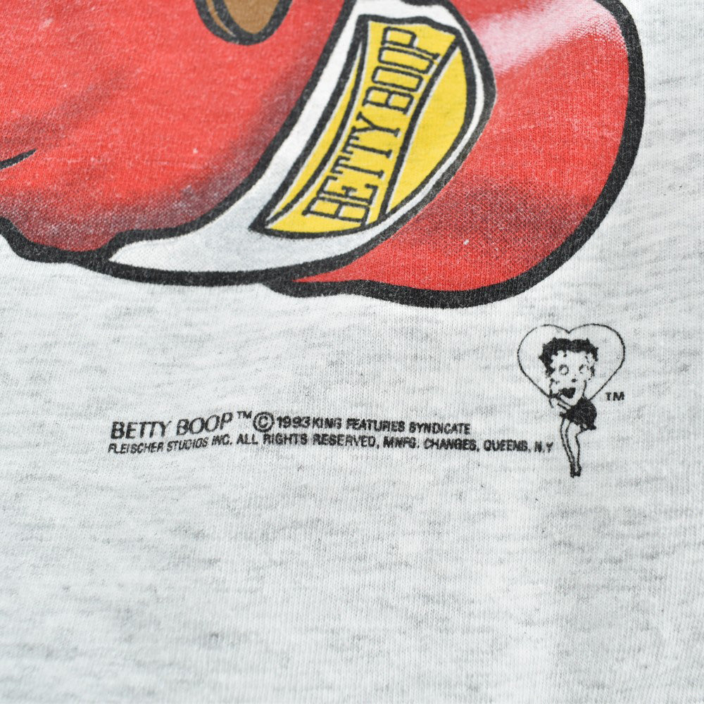 90's Betty Boop ボクシング 両面プリント キャラT USA製 260821H